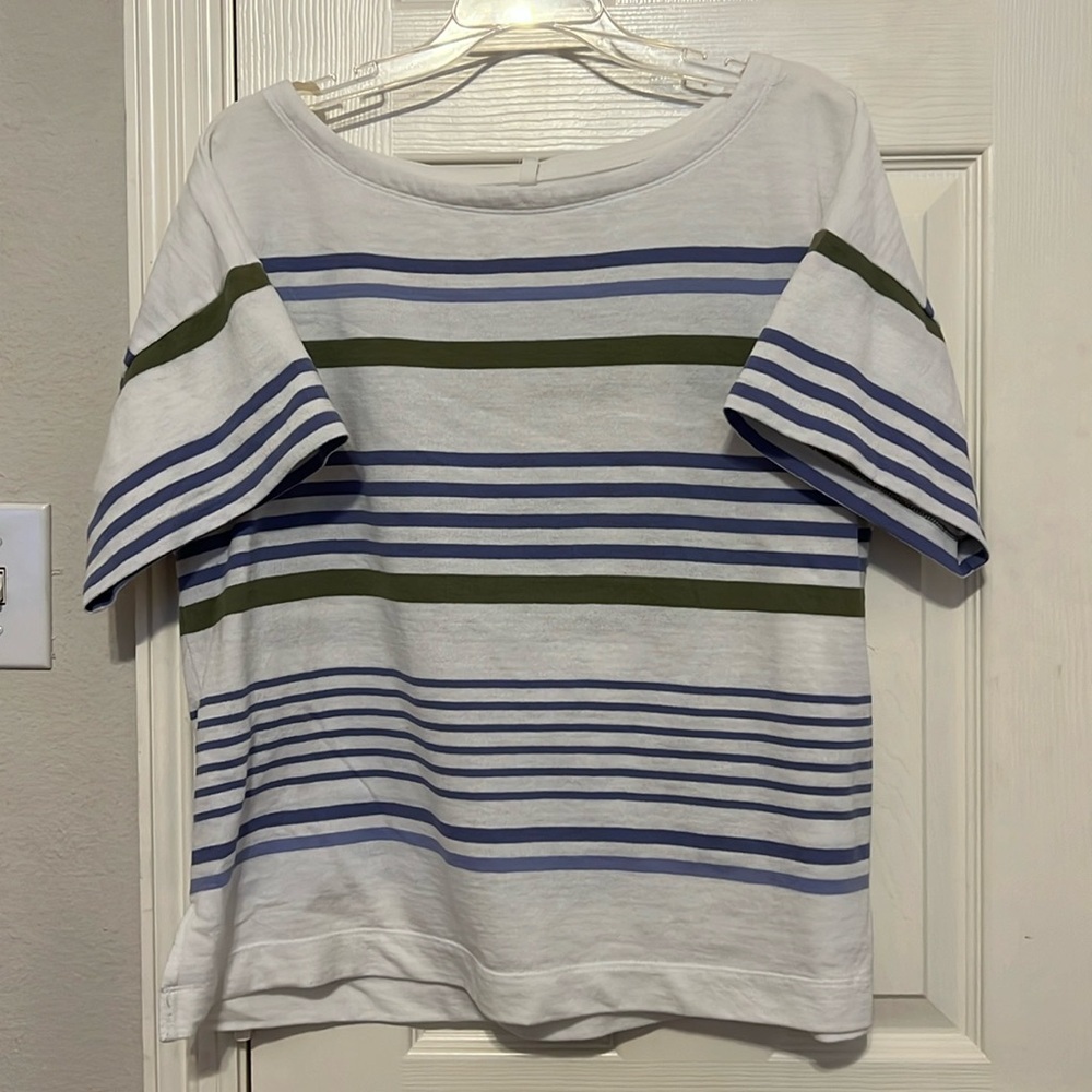 Loft Lou & Grey striped cotton t shirt